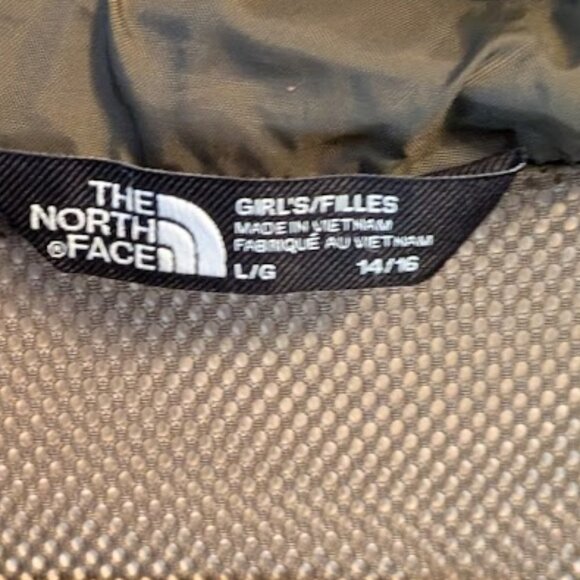 THE NORTH FACE GIRLS WIND/RAIN JACKET WITH HOOD - Picture 2 of 7